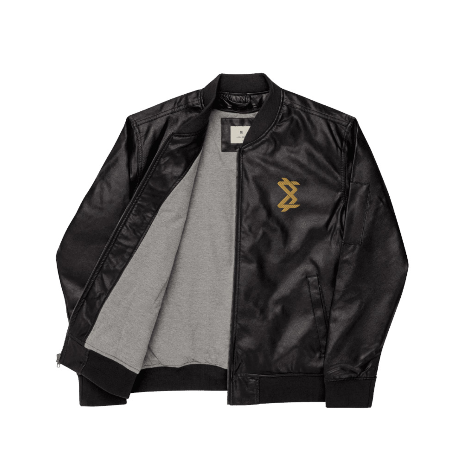 Chaqueta Bomber de Piel Vegana Sigmine
